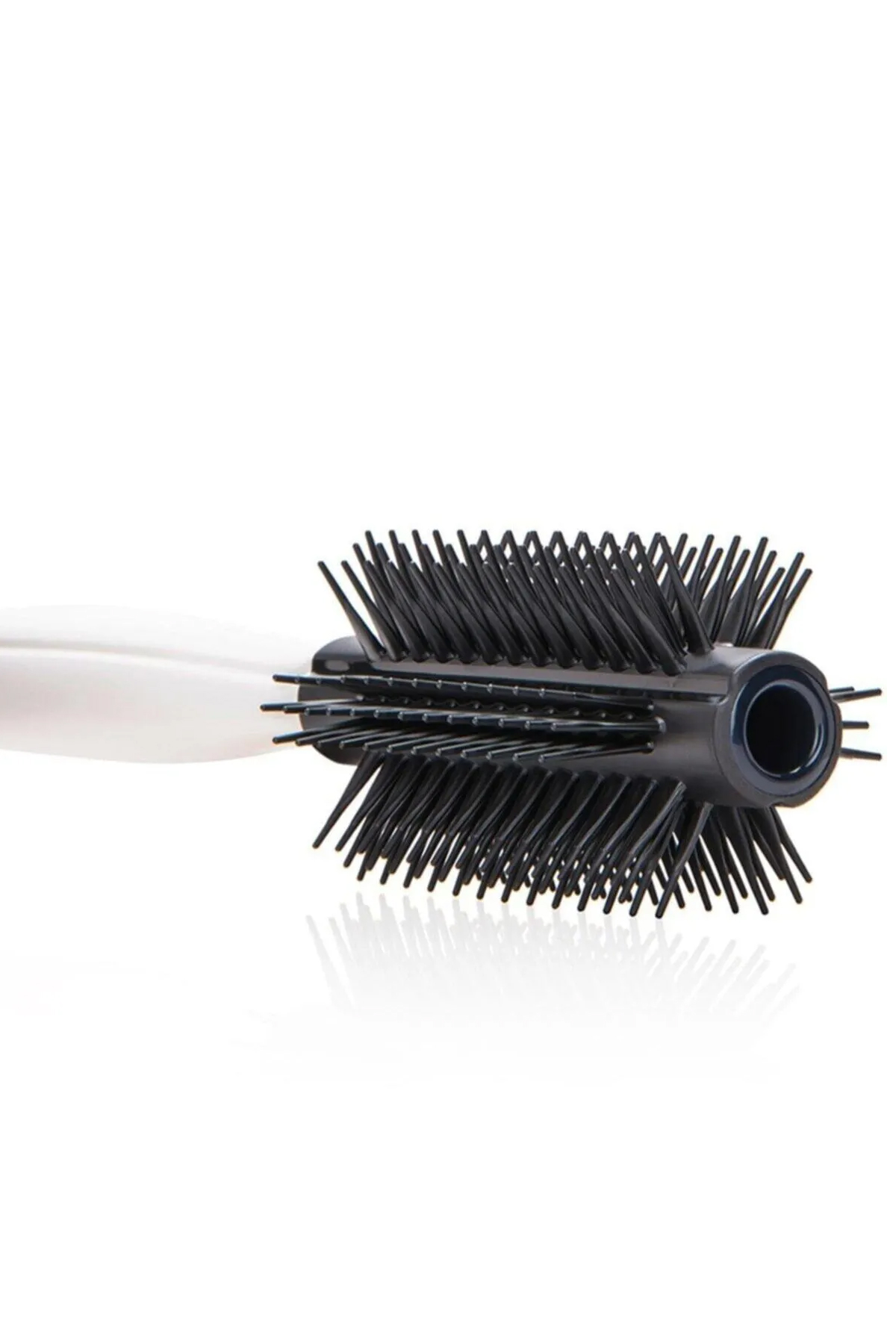 Tangle Teezer Round Tool Small Black White Saç ve Fön Fırçası