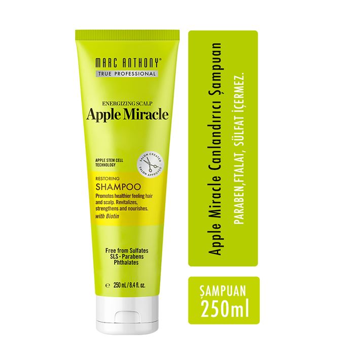 Marc Anthony Apple Miracle Canlandırıcı Şampuan 250 ml 