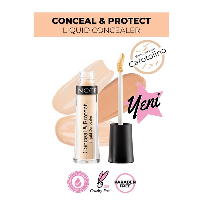 Note Conceal & Protect Likit Concealer 02
