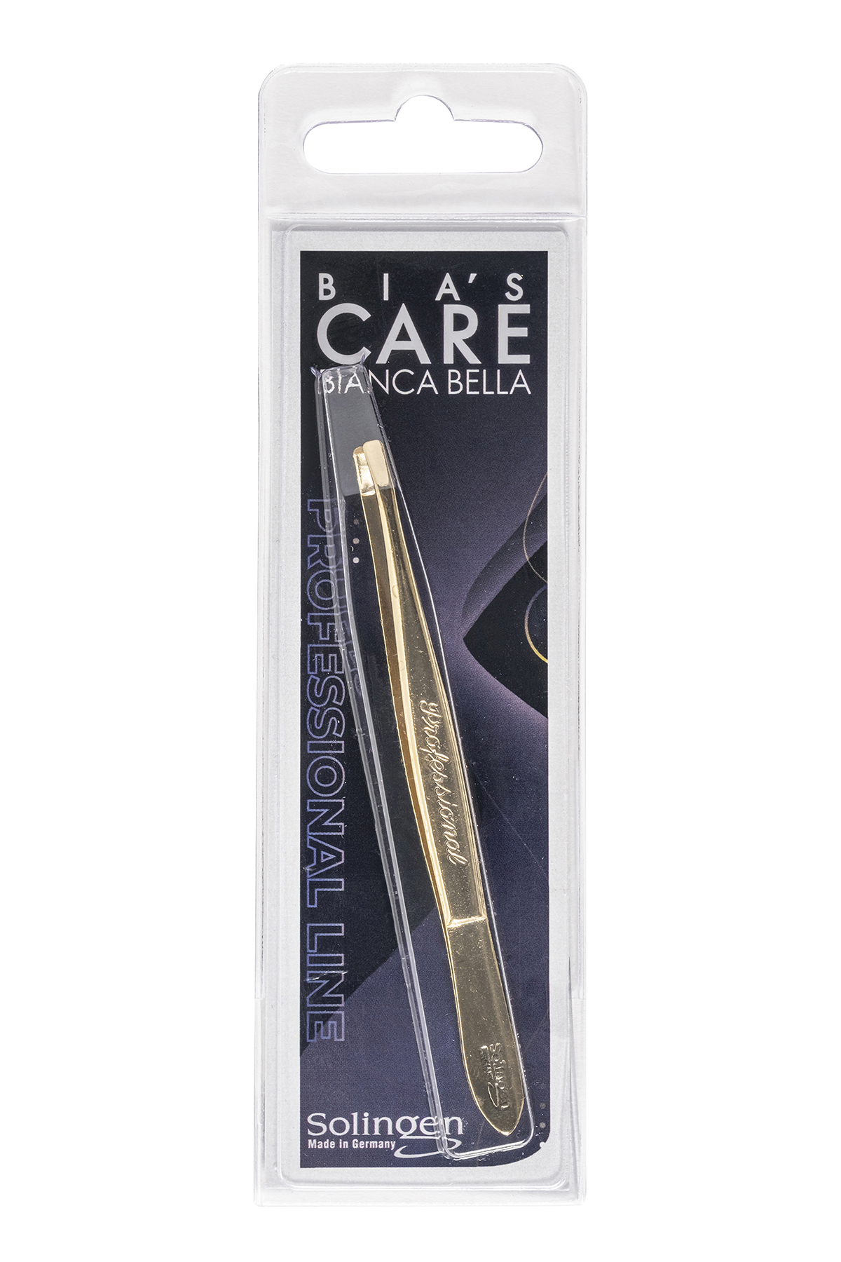 Bianca Bella Solingen Profesyonel Düz Ağızlı Cımbız Gold 4111
