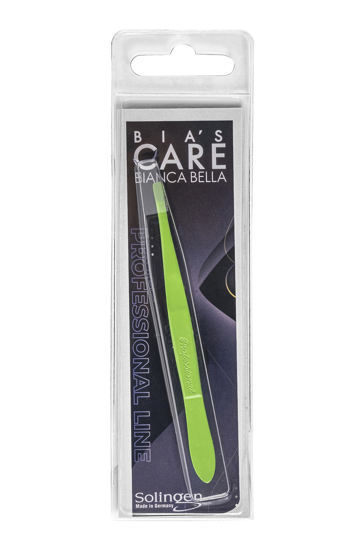 Bianca Bella Solingen Düz Ağızlı Profesyonel Cımbız Yeşil 4116