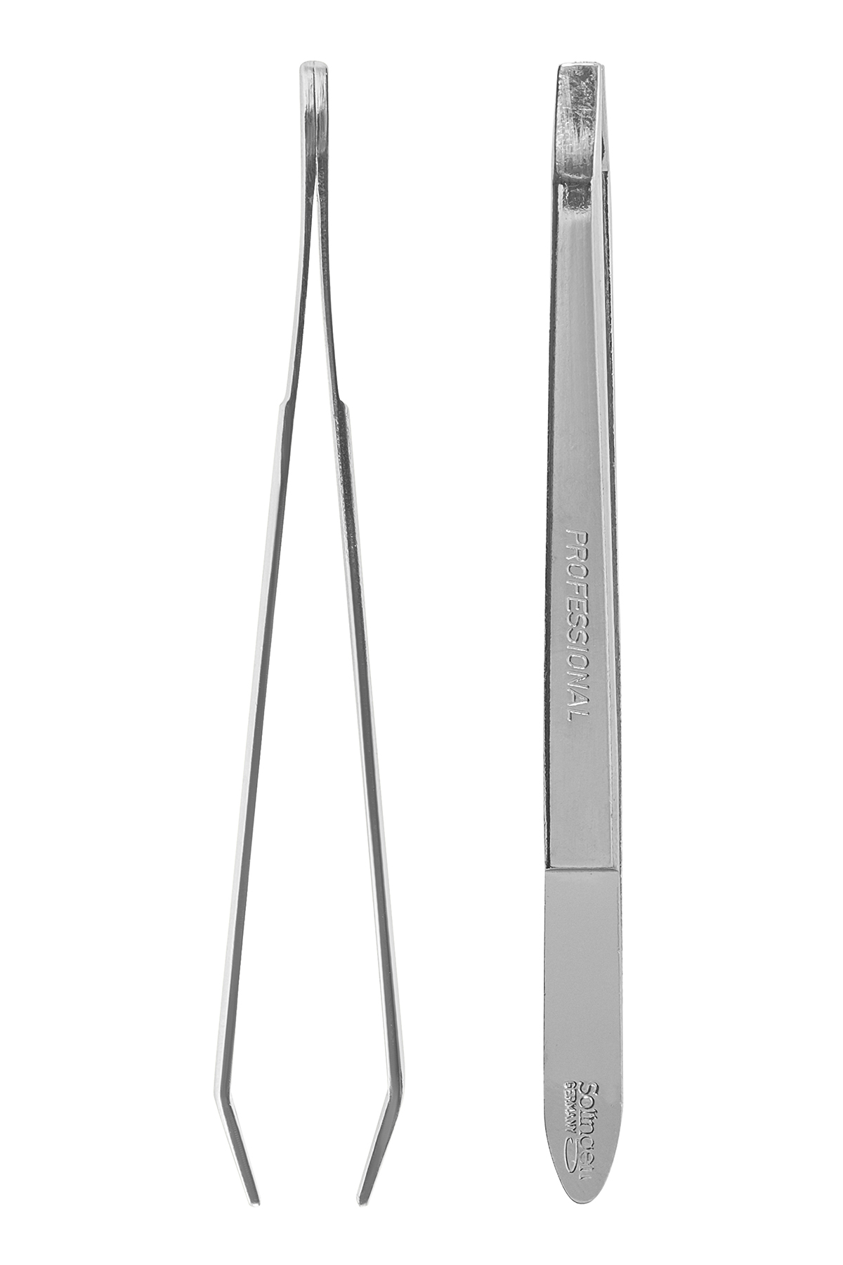 Bianca Bella Solingen Profesyonel Düz Ağızlı Cımbız Nikel 4120