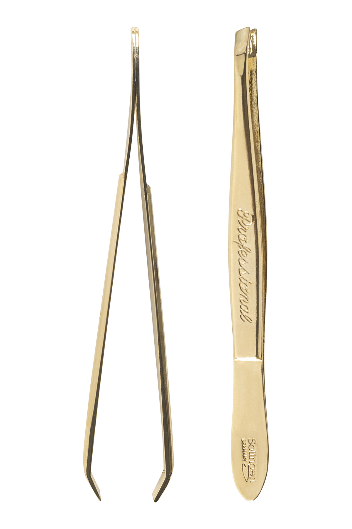 Bianca Bella Solingen Profesyonel Yan Ağızlı Cımbız Gold 4113