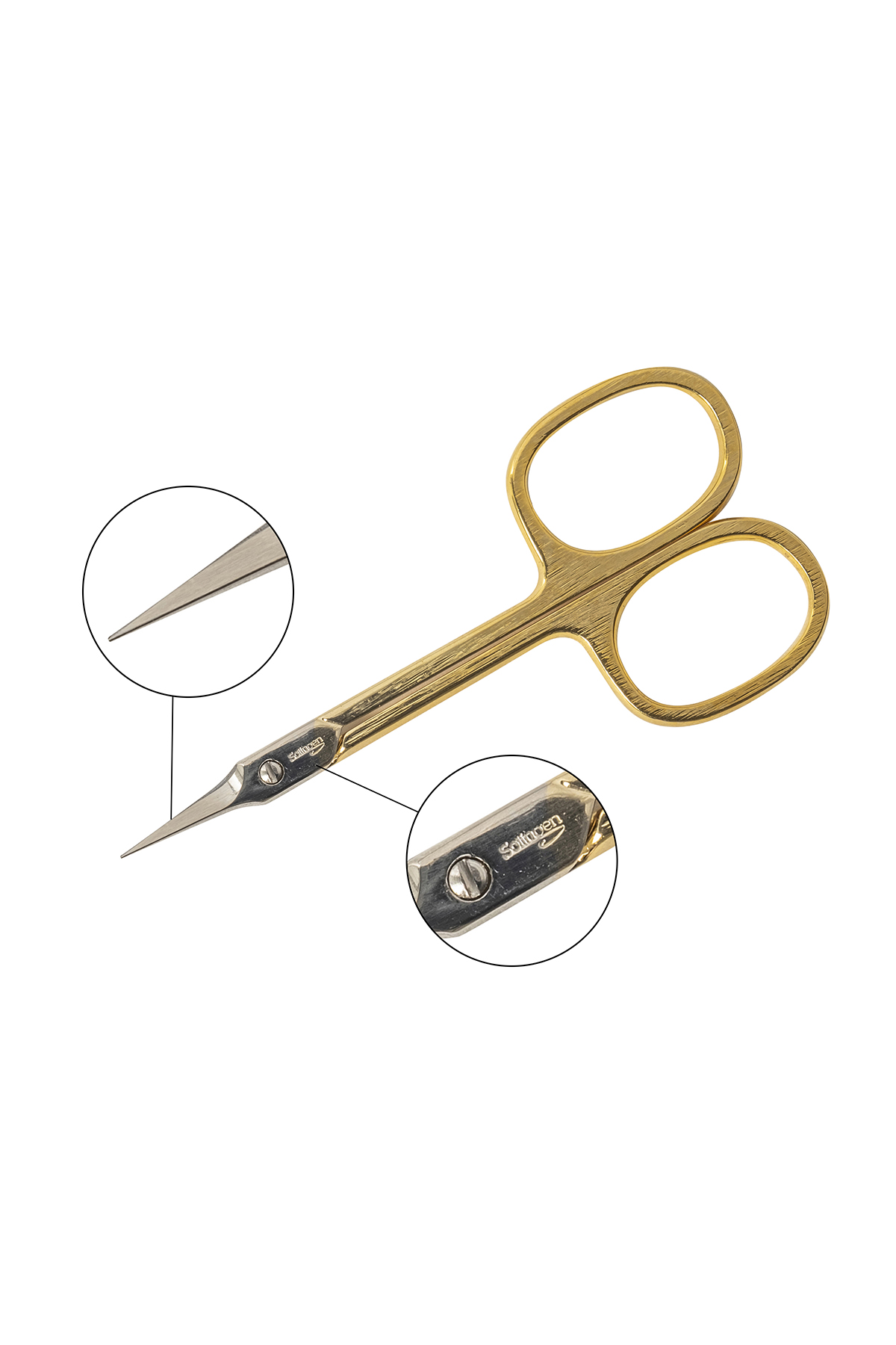 Bianca Bella Solingen Profesyonel Manikür Makası Gold 4140