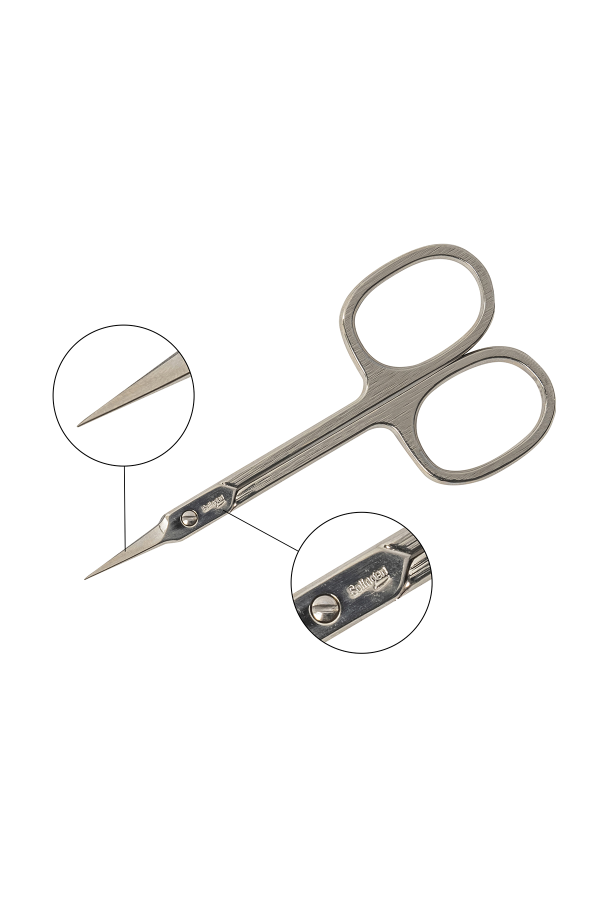 Bianca Bella Solingen Profesyonel Manikür Makası Nikel 4143