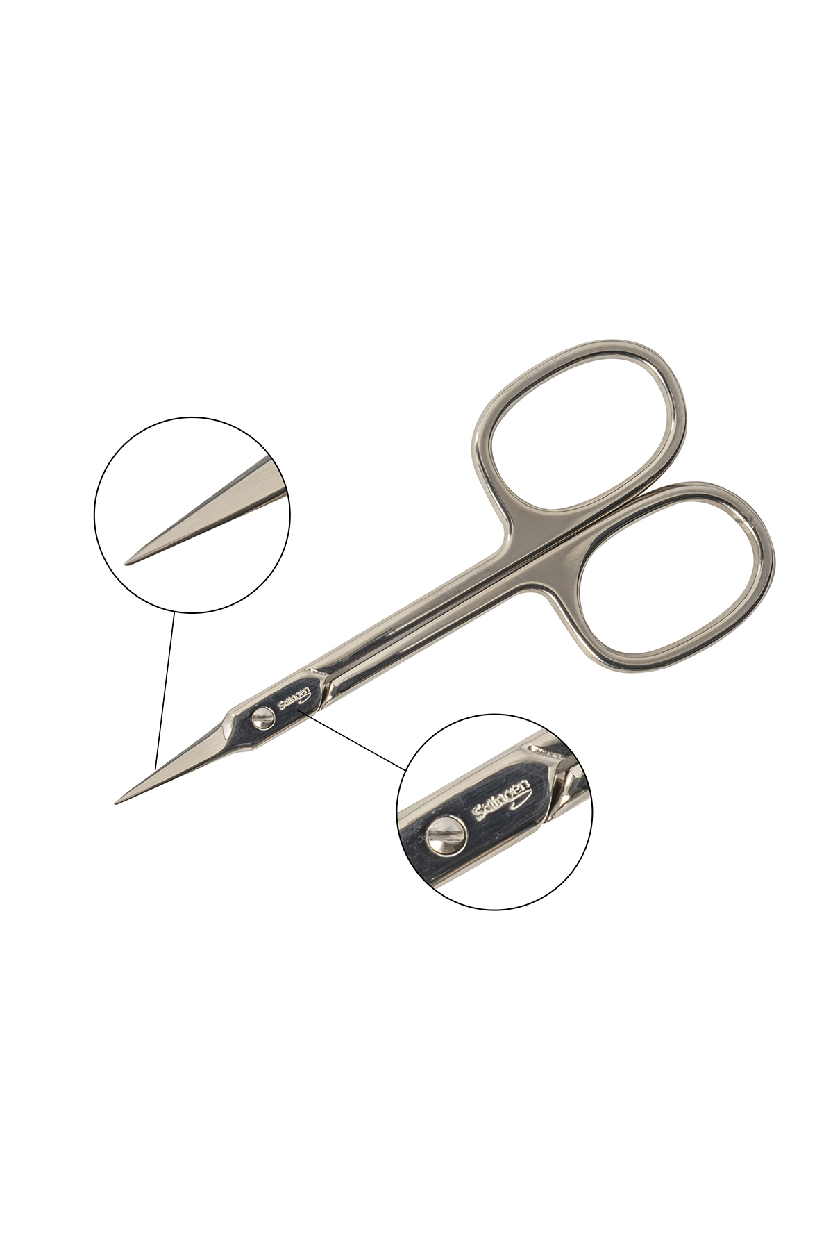 Bianca Bella Solingen Manikür Makası Nikel 4143