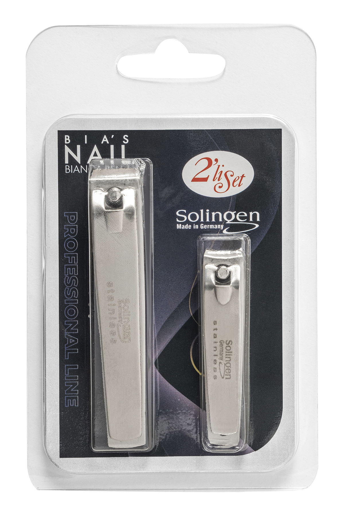 Bianca Bella Solingen Tırnak Keski Inox 2 li Set 4096