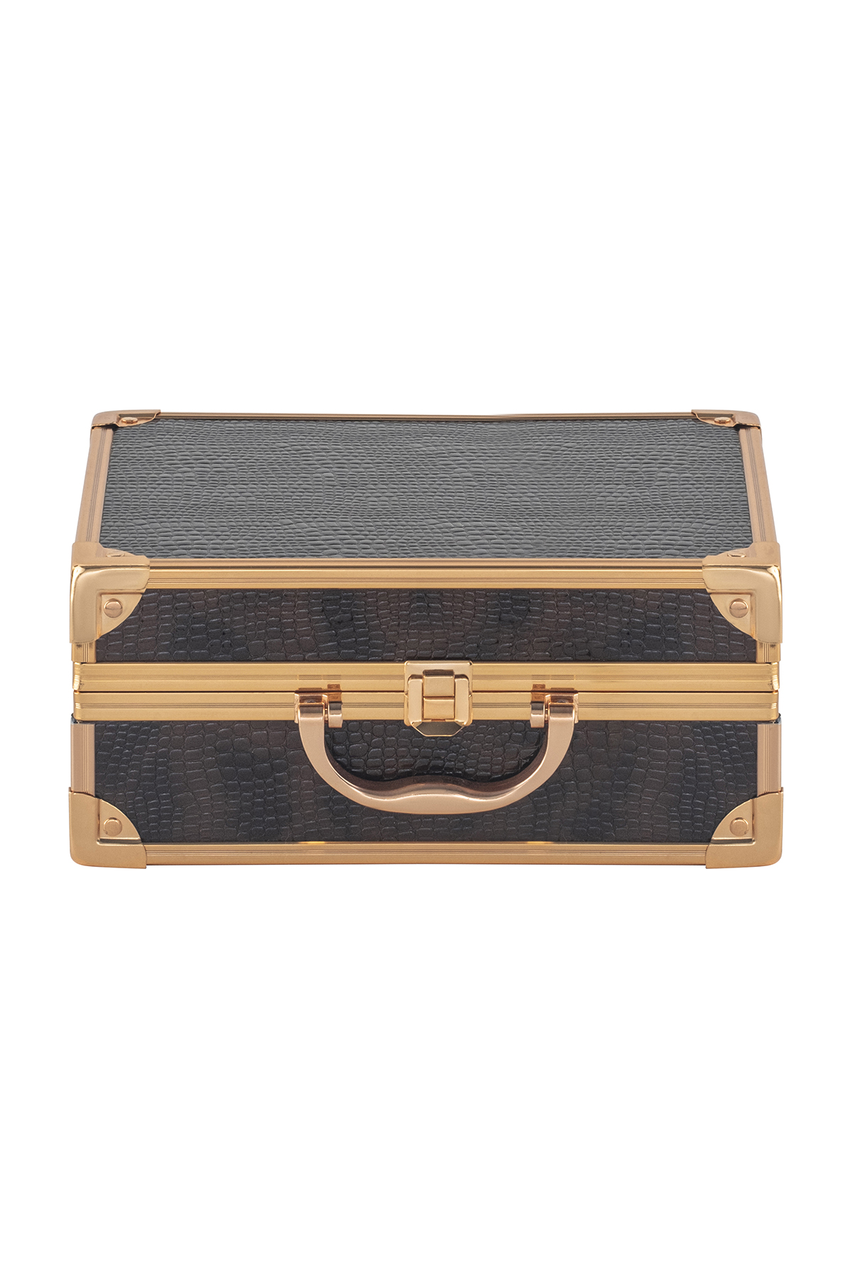 Bianca Bella Metal Aksesuar Ve Makyaj Çantası Rose Gold RG-82750