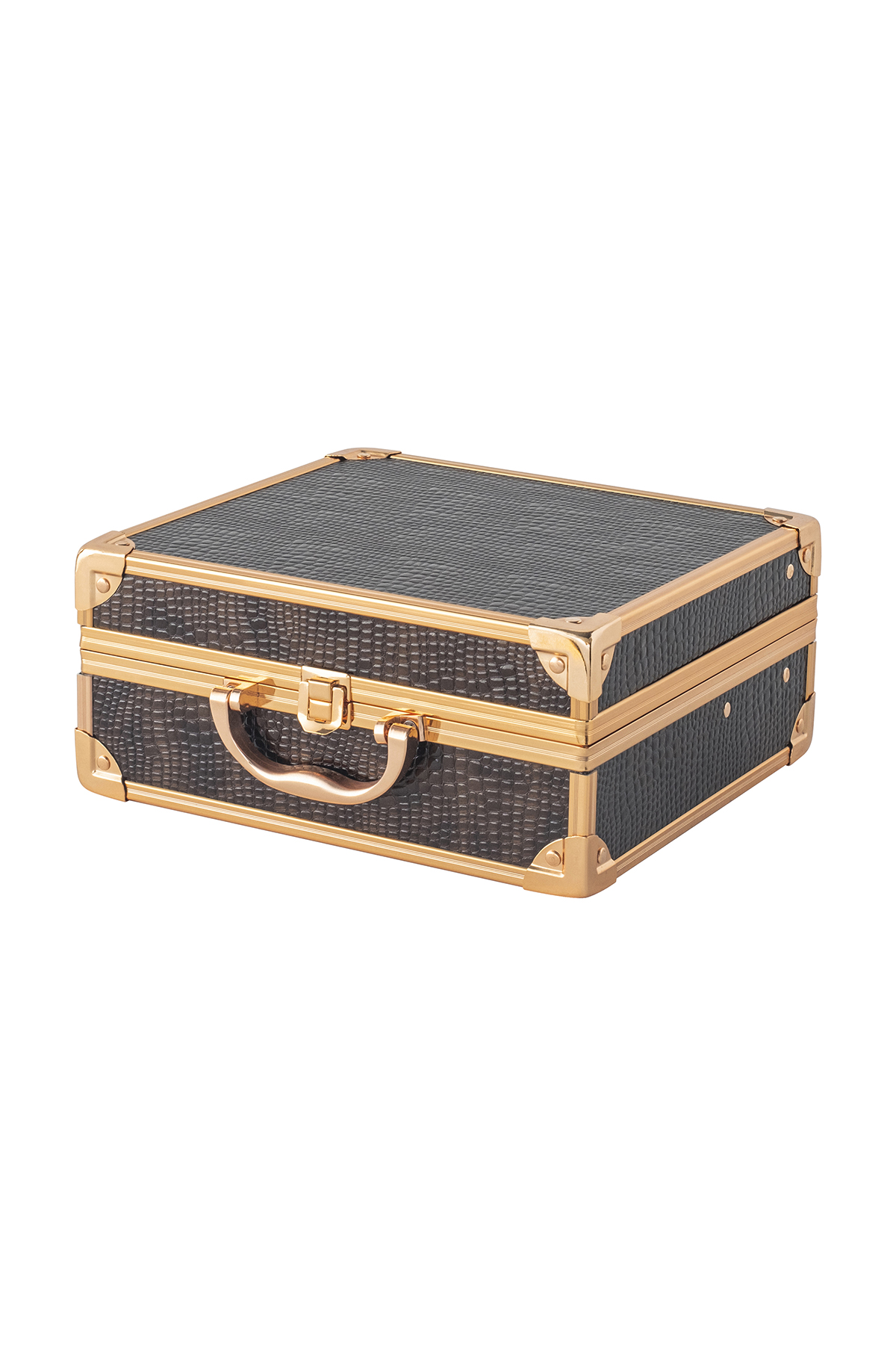 Bianca Bella Metal Aksesuar Ve Makyaj Çantası Rose Gold RG-82750