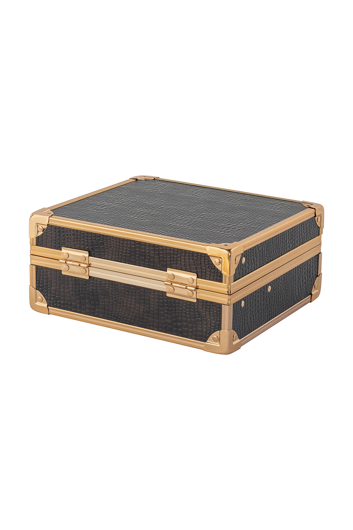 Bianca Bella Metal Aksesuar Ve Makyaj Çantası Rose Gold RG-82750