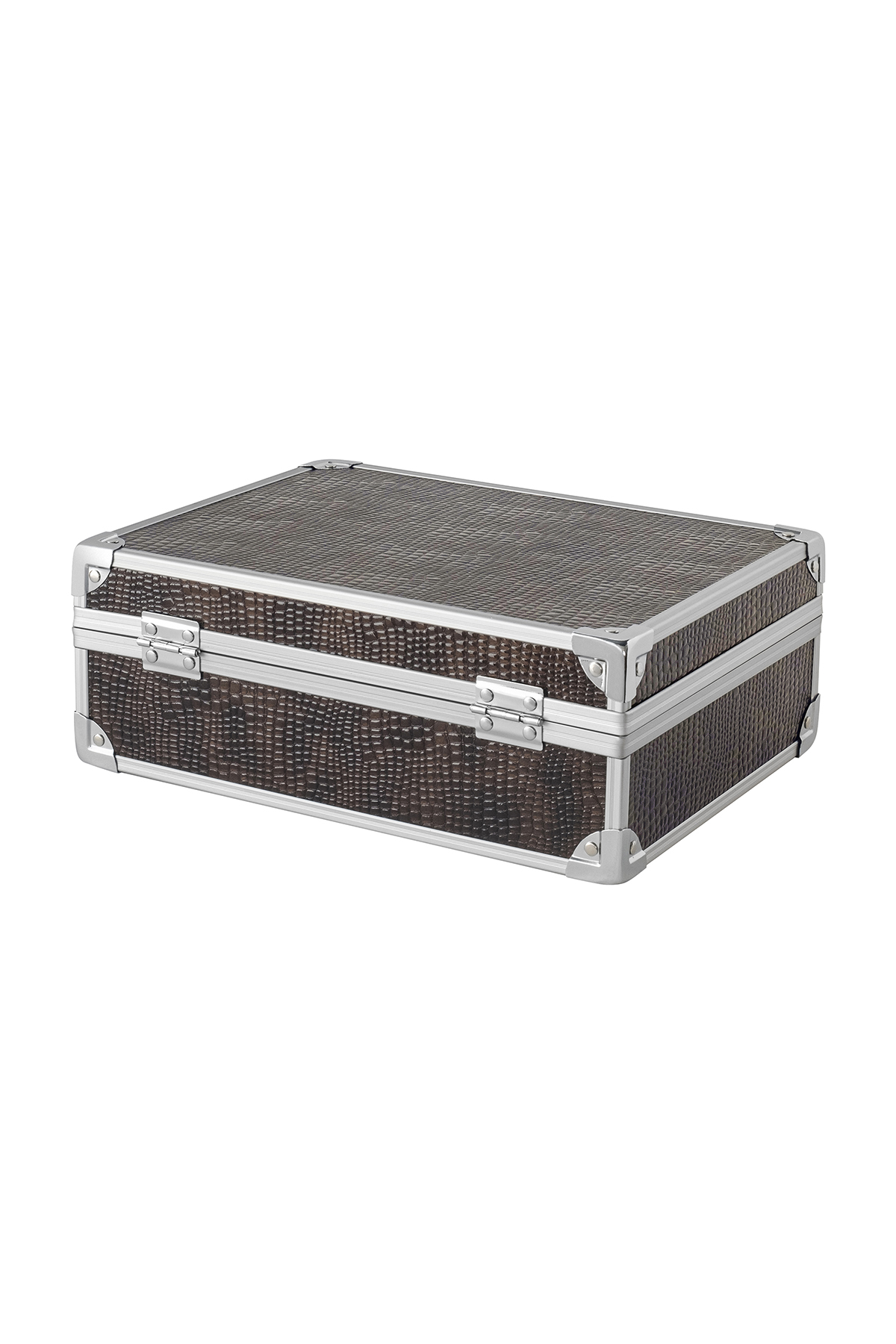 Bianca Bella Metal Aksesuar Ve Makyaj Çantası Rose Gold  RG-84756