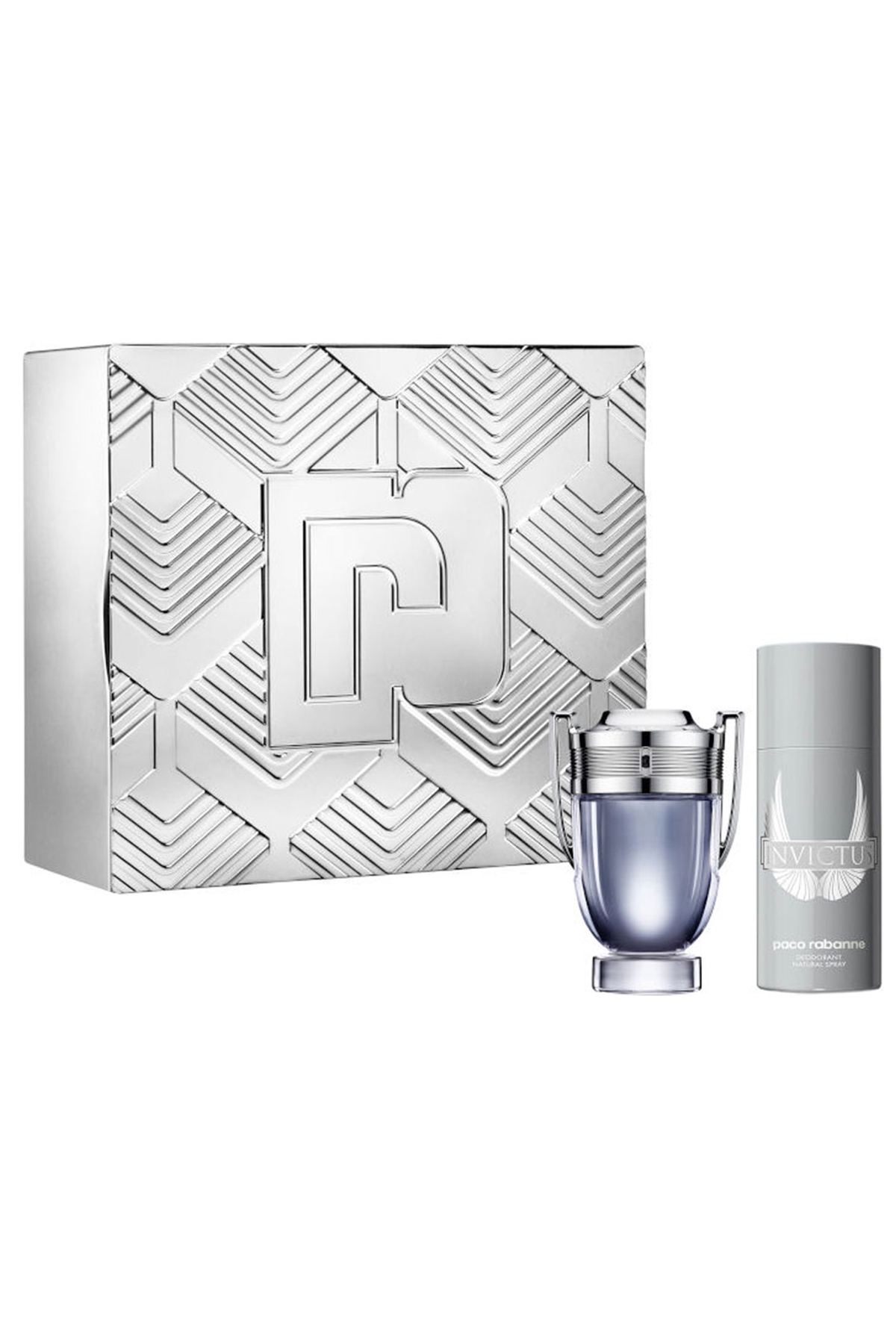 Paco Rabanne Invictus Edt 100 Ml + Deodorant 150 Ml Erkek Parfüm Seti 