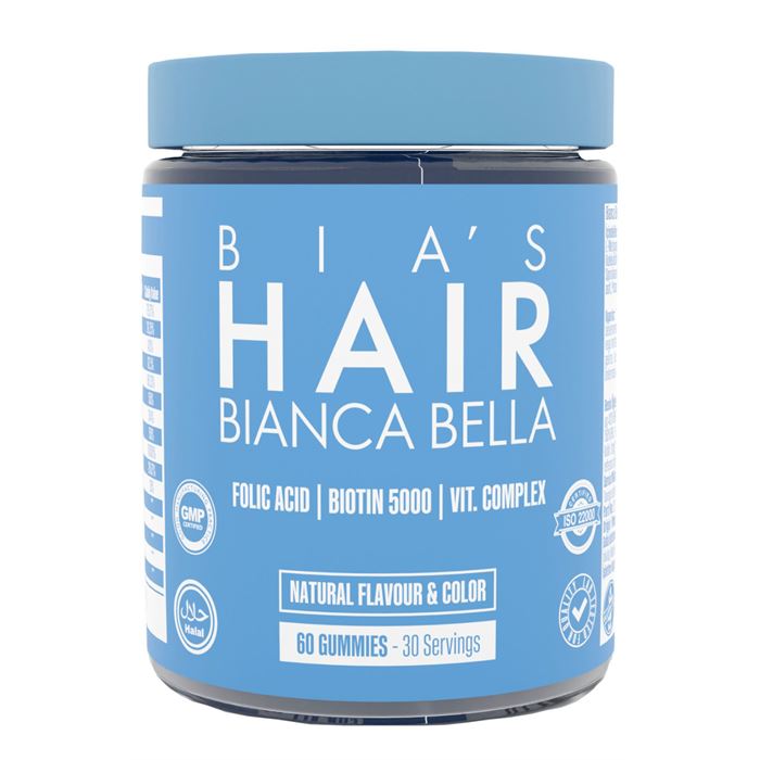 Bianca Bella Bia's Hair Gummy Saç Vitamini 60 Adet