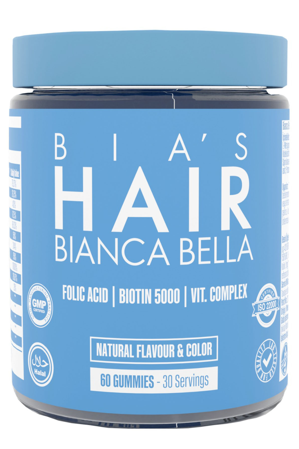 Bianca Bella Bia's Hair Gummy Saç Vitamini 60 Adet