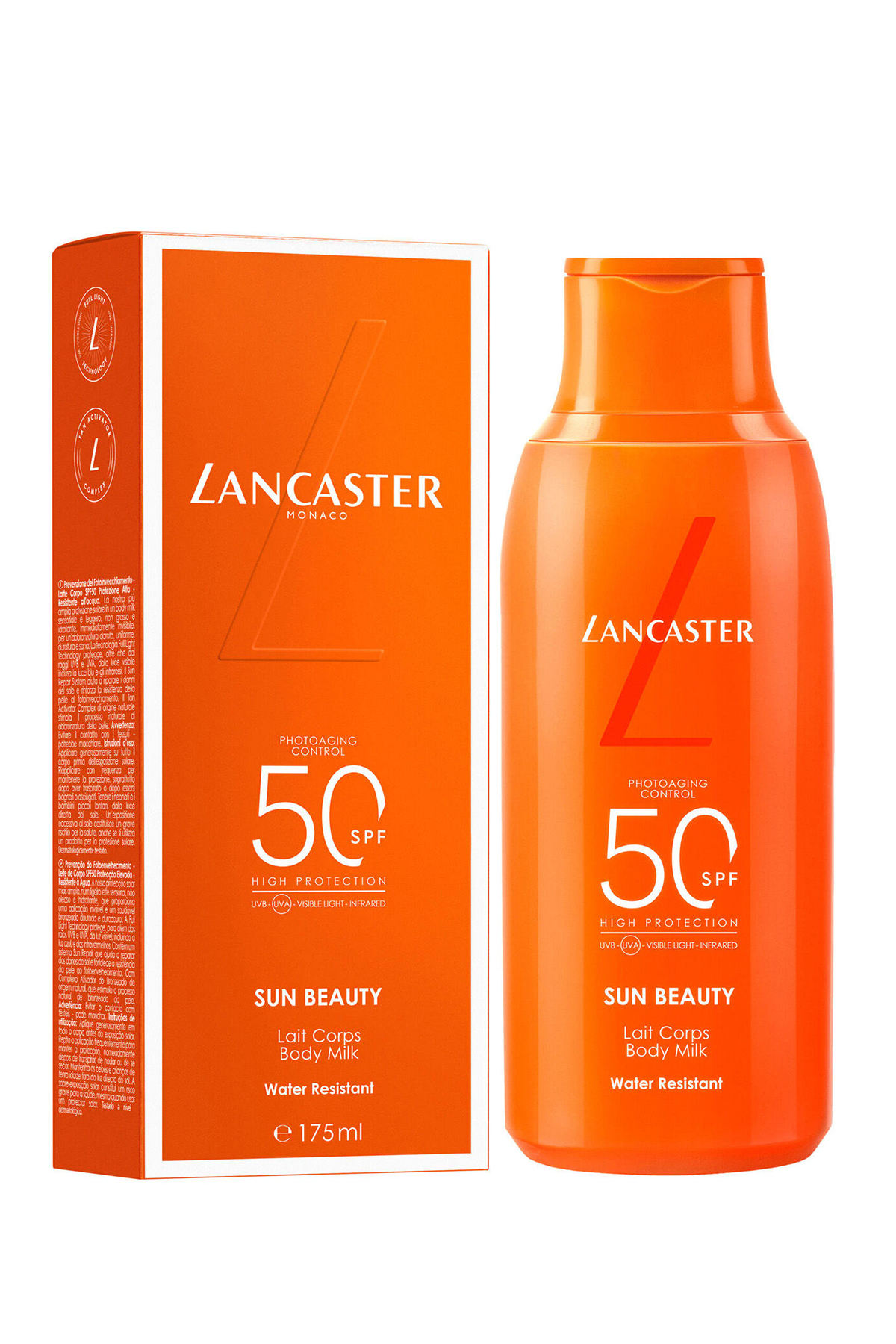 Lancaster Sun Beauty Body Milk Spf-50 175 ml