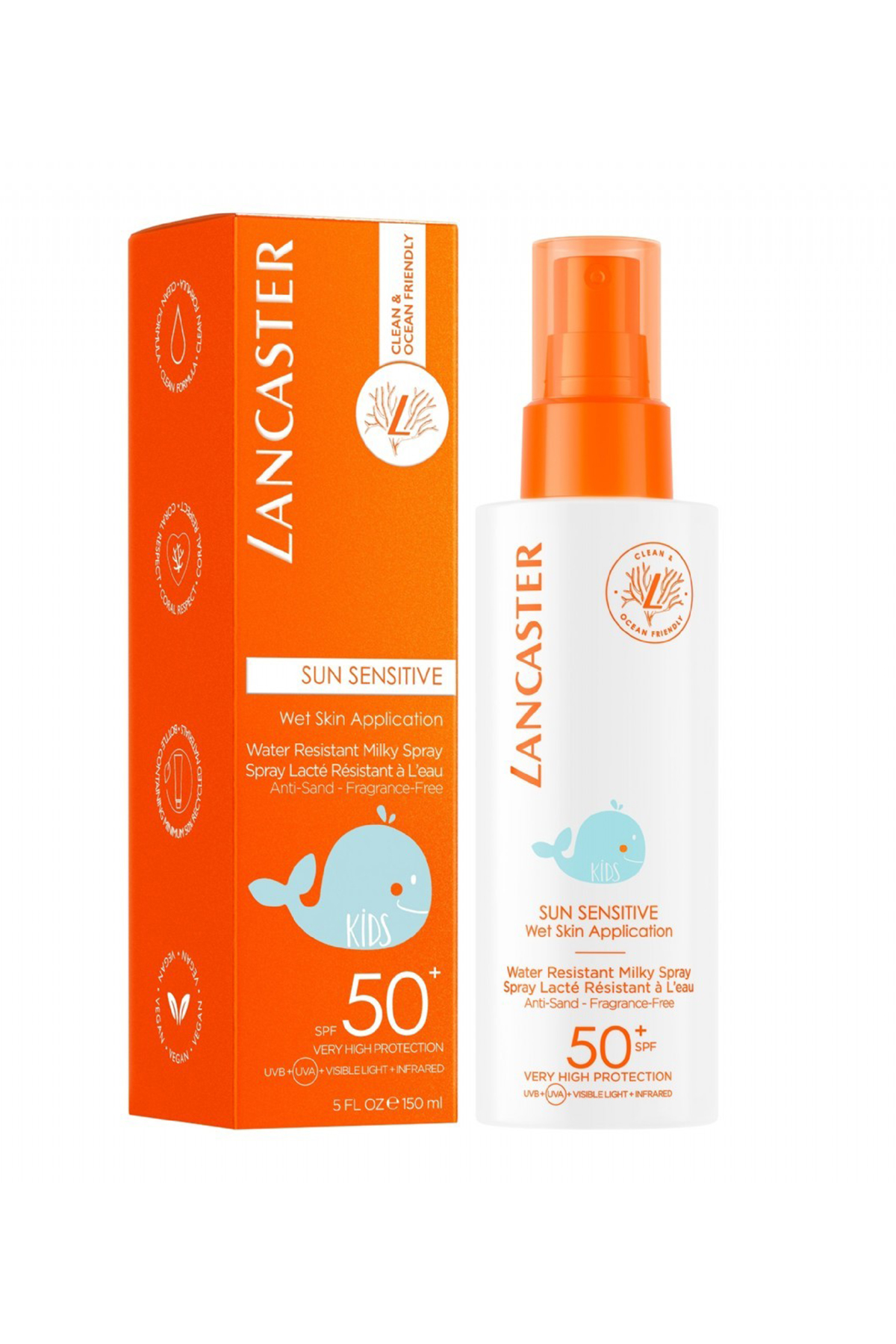 Lancaster Sun Sensitive Çocuk Milk Spray Spf50 150 ml