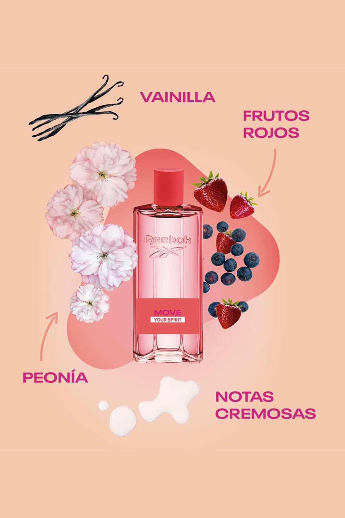 Reebok Move Your Spirit EDT 100 ml Kadın Parfüm