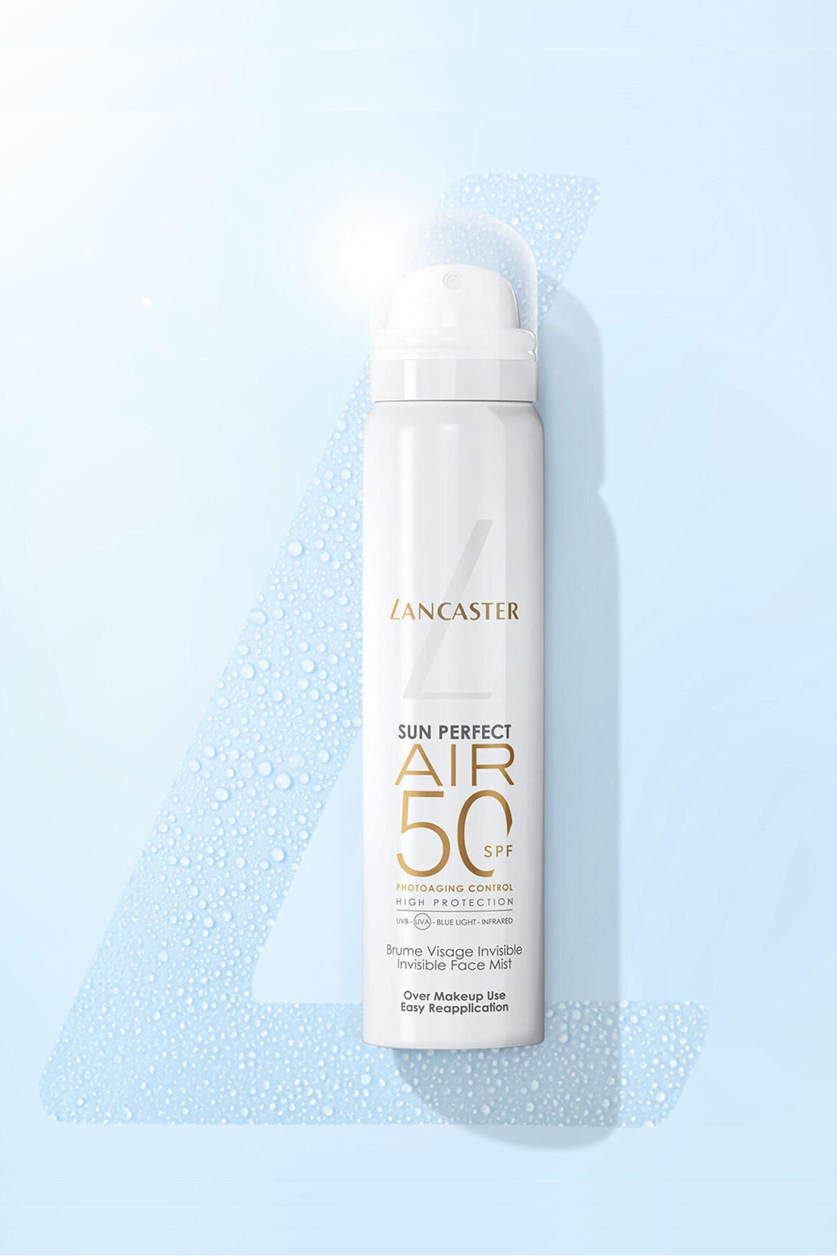 Lancaster Sun Perfect Air Invisible Mist SPF50 - Güneş Koruyucu Yüz Misti 75 ML