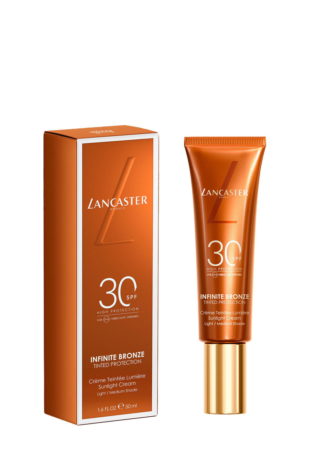 Lancaster Infinite Bronze Sunlight Cream SPF-30 50 ML Light / Medium