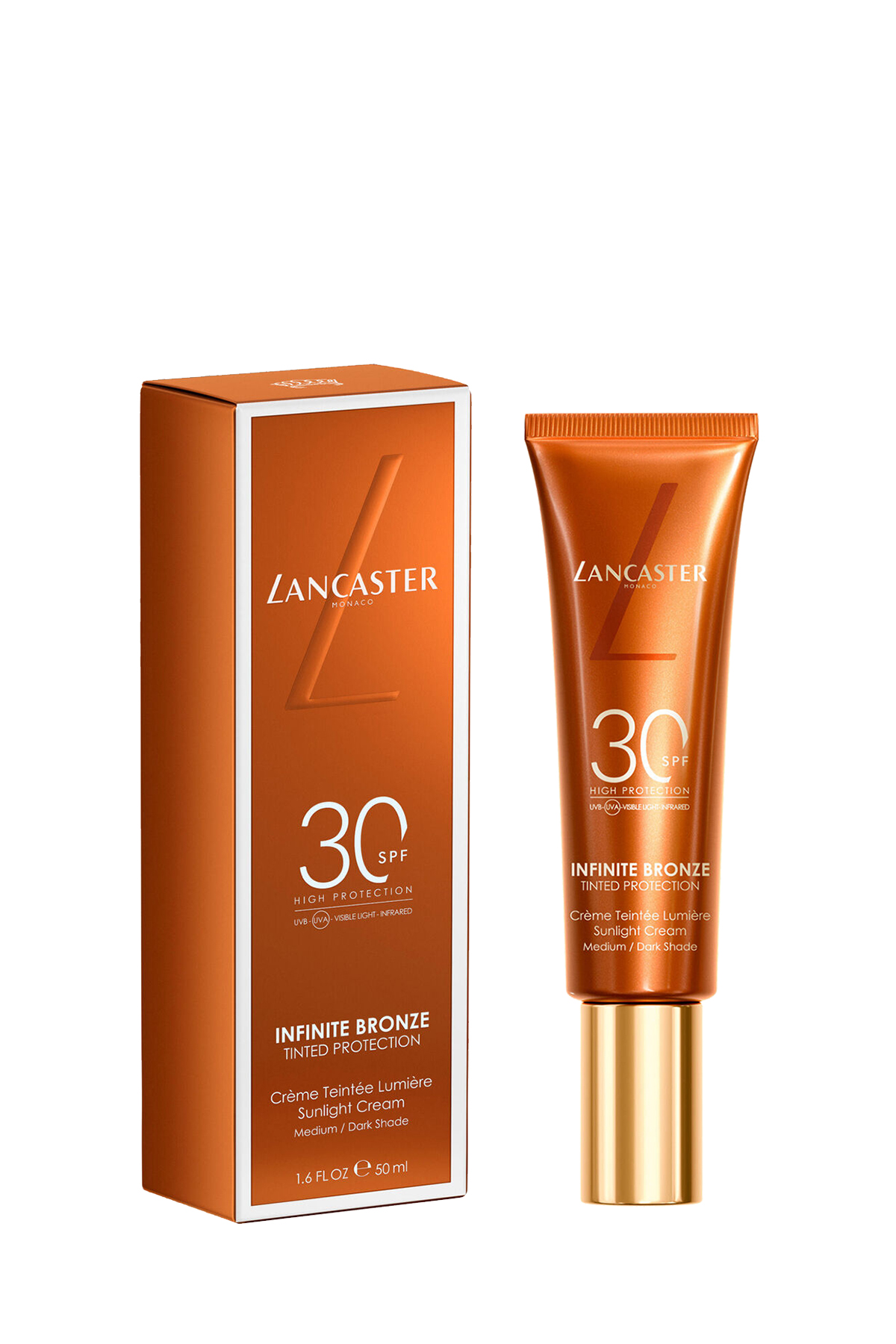 Lancaster Infinite Bronze Sunlight Cream SPF-30 50 ML Medium / Dark